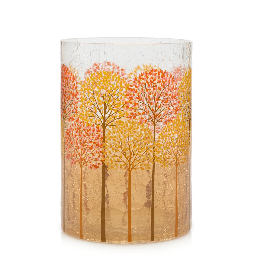 Fall Trees Glass Holder