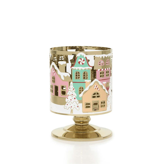 Sugar Village Jar Candle Holder